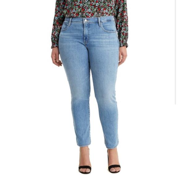 Levi's 311 Shaping Skinny Mid Rise Jeans Size 34 x 32 New w/ Tags Levi's Sculpt - Picture 1 of 13